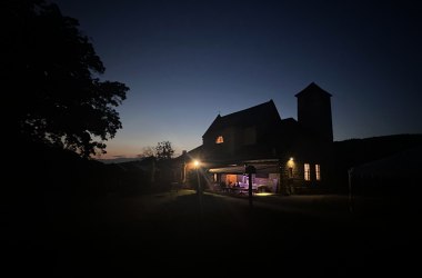 Kloster St. Anna bei Nacht