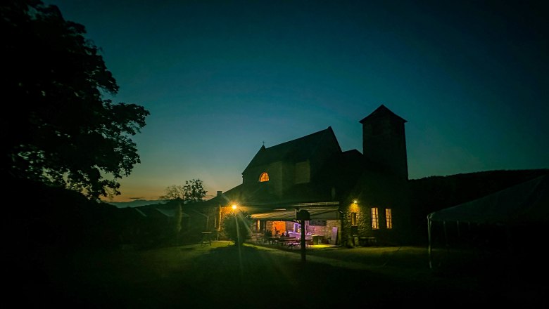 Abendstimmung Naturparkzentrum Kloster St. Anna